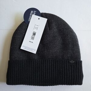 Dockers Dark Gray Knit Cuffed Beanie